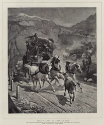 Crossing the St Gothard Pass